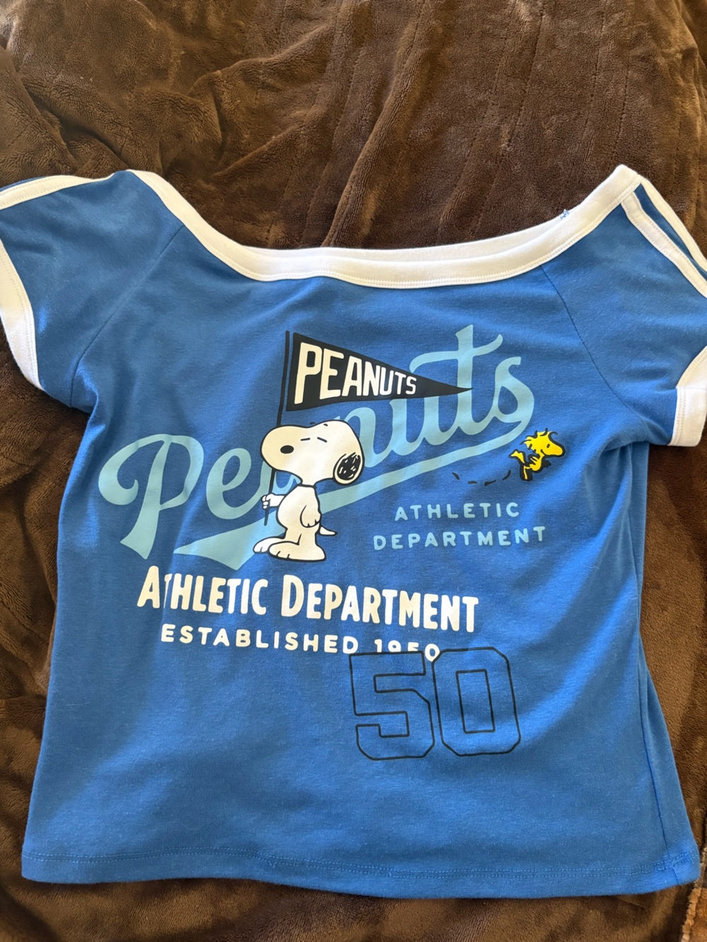 Peanuts Snoopy & Woodstock Athletic Tee